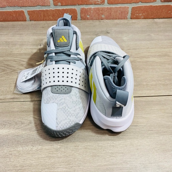 adidas Dame Basketball Shoe Men's Light Gray/Gold New without Box size 11 - Picture 8 of 16